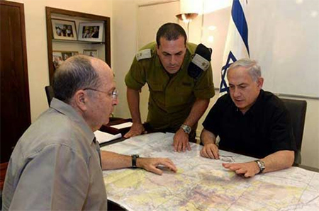 netanyahu se reune con los responsables de seguridad